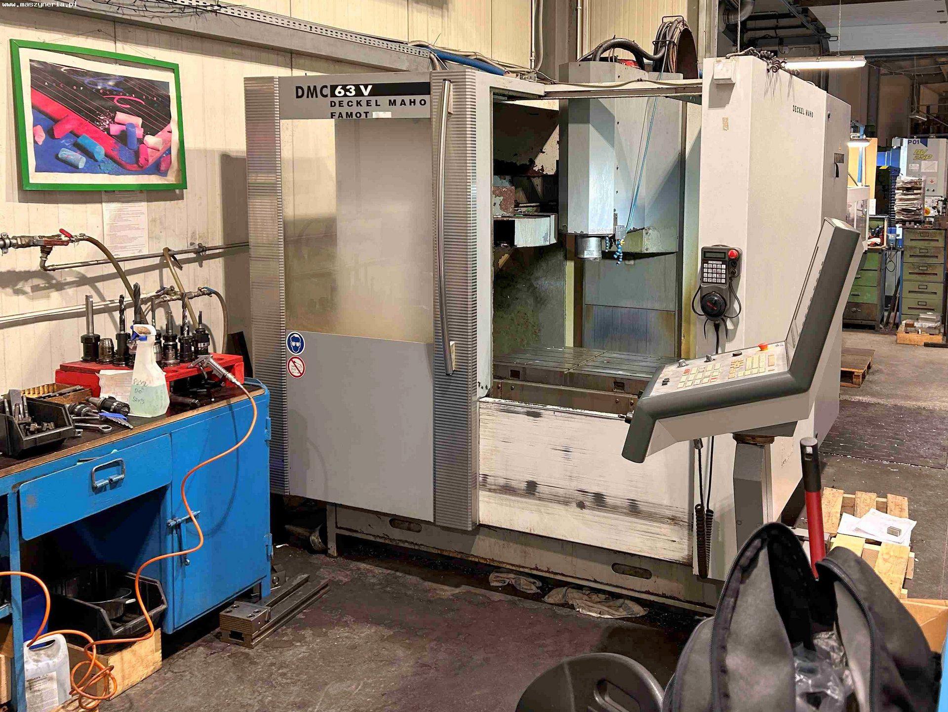 Centro di lavoro verticale CNC DECKEL MAHO DMC 63 V in vendita - foto 2